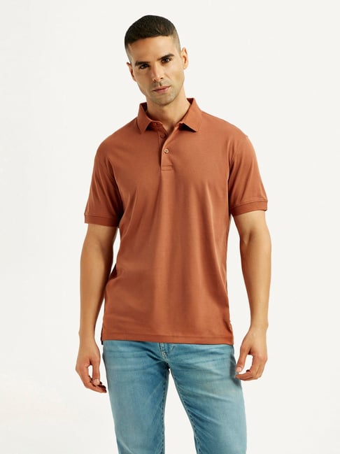 Levi's Rust Slim Fit Polo T-Shirt