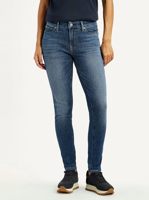 Levi's 711 Indigo Skinny Fit Jeans