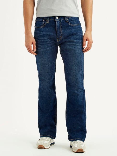 Levi's 527 Navy Slim Fit Jeans