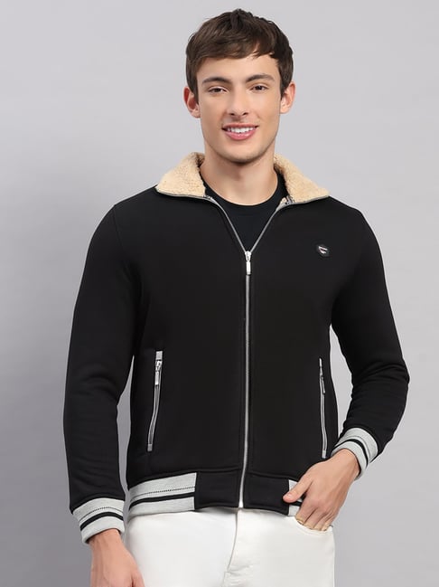 Monte Carlo Black Regular Fit Sweatshirt-image-46