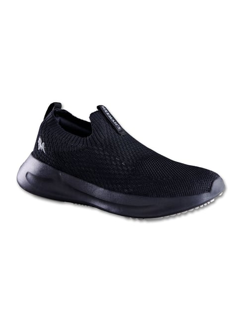 Neemans Unisex Black KNIT Trainers