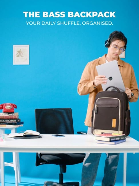 Mokobara Black Tie The Bass Backpack
