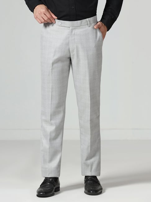 Tahvo Grey Relaxed Fit Trousers