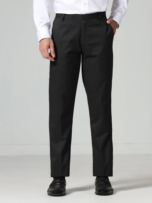 Tahvo Black Relaxed Fit Trousers