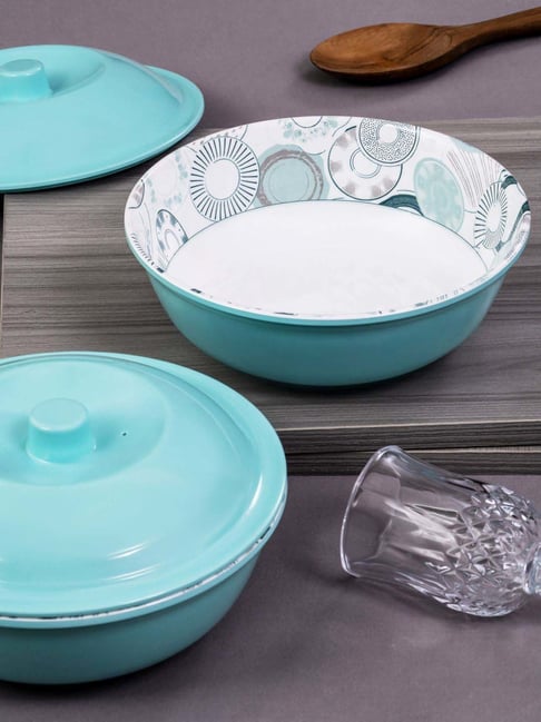 Servewell Blue Casserole Set