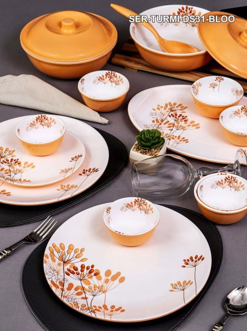 【新年セール】VitaCraft セット 2501・2504・2503・2506 Buy Servewell White Printed Dinner set for Online @ Tata CLiQ