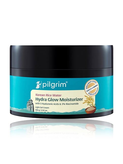 PILGRIM Korean Rice Water Hydra Glow Moisturizer - 100 gm