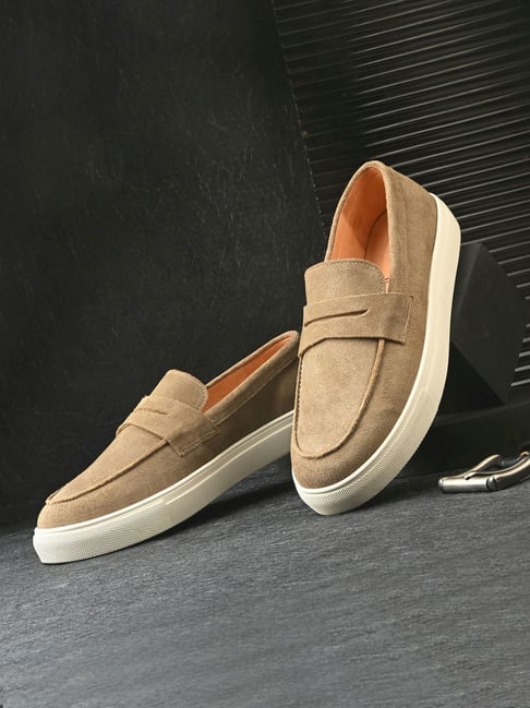 Hoversoul X Hitz Men's Altamira Desert Sand Loafers