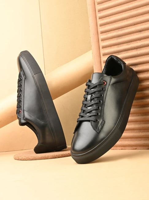 Hoversoul X Hitz Men's Praia Triple Black Sneakers-picture-23