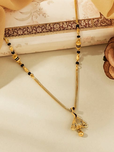 P.N.Gadgil Jewellers Serene Union Gold Modern Mangalsutra for Women