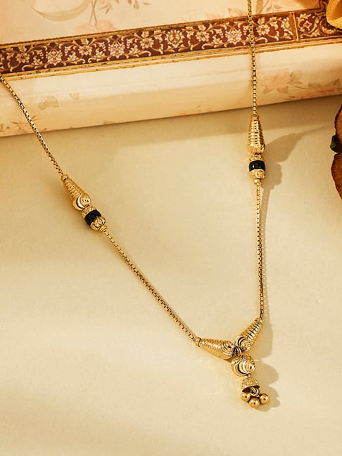 P.N.Gadgil Jewellers Sacred Whisper Gold Modern Mangalsutra for Women