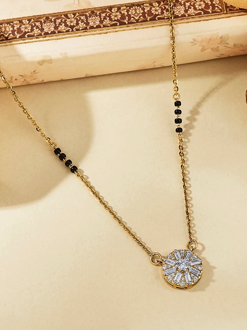 P.N.Gadgil Jewellers Maniratna Gold Wati mani Mangalsutra for Women