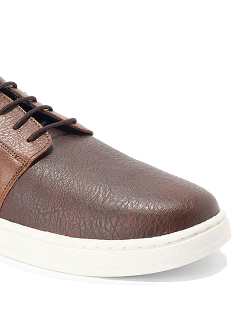 Buy Urban Ranger by Pantaloons Men's Brown Derby Shoes at Best