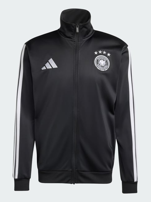 Adidas Black Regular Fit Sports Jacket