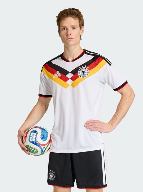 Adidas White Slim Fit Printed Jersey-picture-28