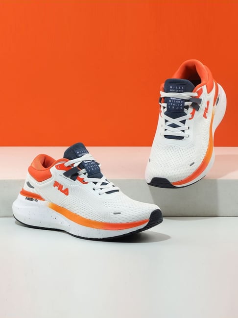 FILA Men's Non-Marking White Running Shoes