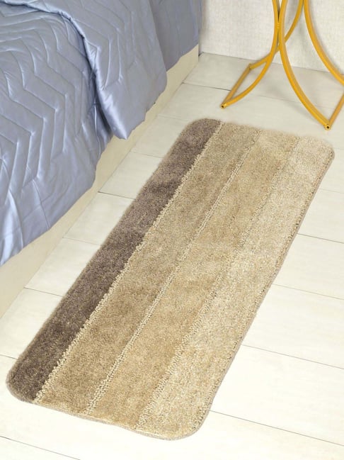 Saral Home Beige Polyester Runner Set of 1