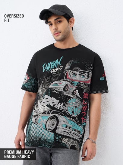 The Souled Store Oversized T-Shirt: Urban Legend Oversized T-Shirts