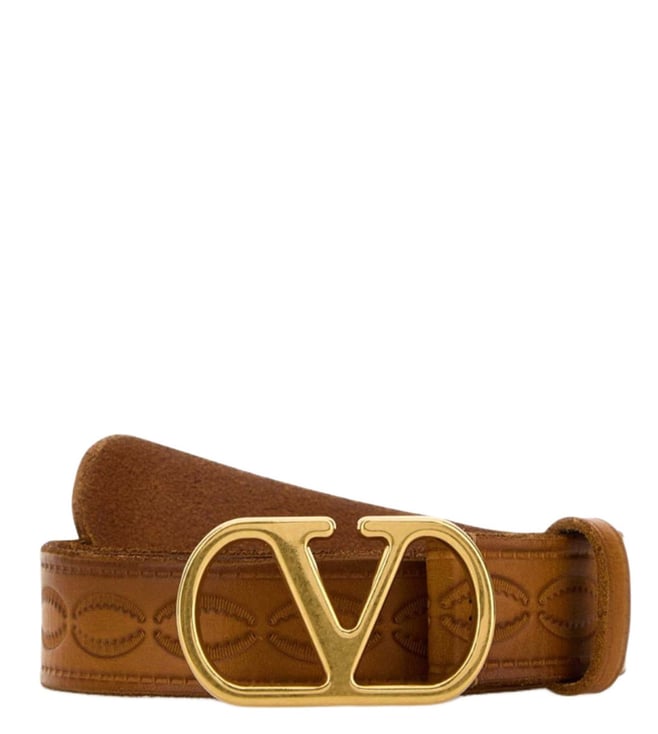 valentino brown belt