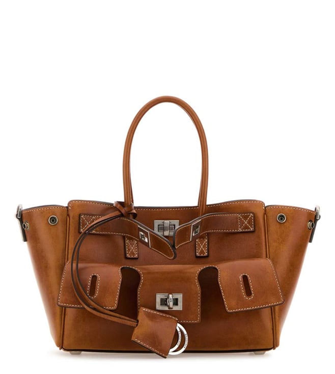 Balenciaga Brown Bel Air Mini Tote