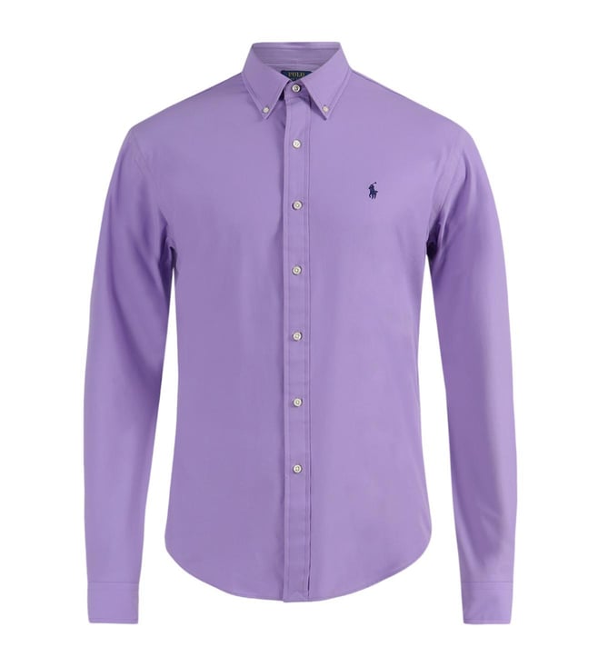 新品　POLO RALPH LAUREN POLO RALPH LAUREN Purple Regular Fit Shirt