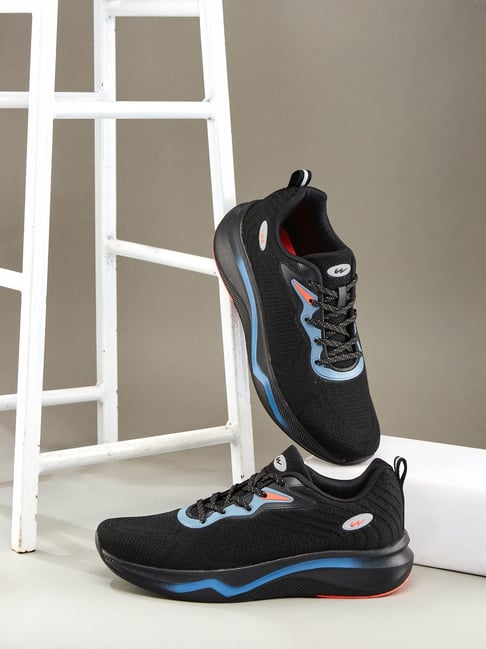 Campus Men GRETTA Black Running Shoes-picture-44