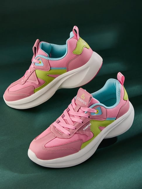 Campus Women FILT Pink Casual Sneakers