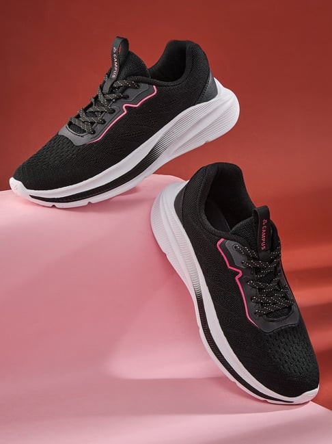 Campus Women SPREE Black Running Shoes
