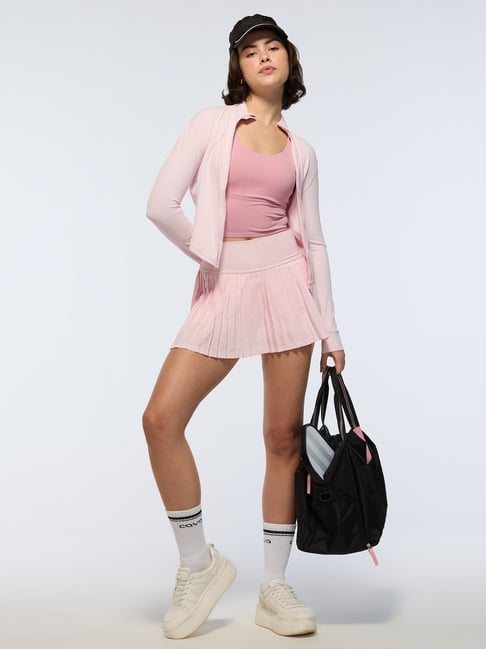 Cava Athleisure Pink Polyester Skorts