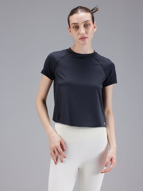 Cava Athleisure Black Nylon Sports T-shirt