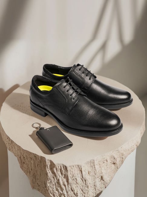 Florsheim Men's Deborah Black Brogue Shoes