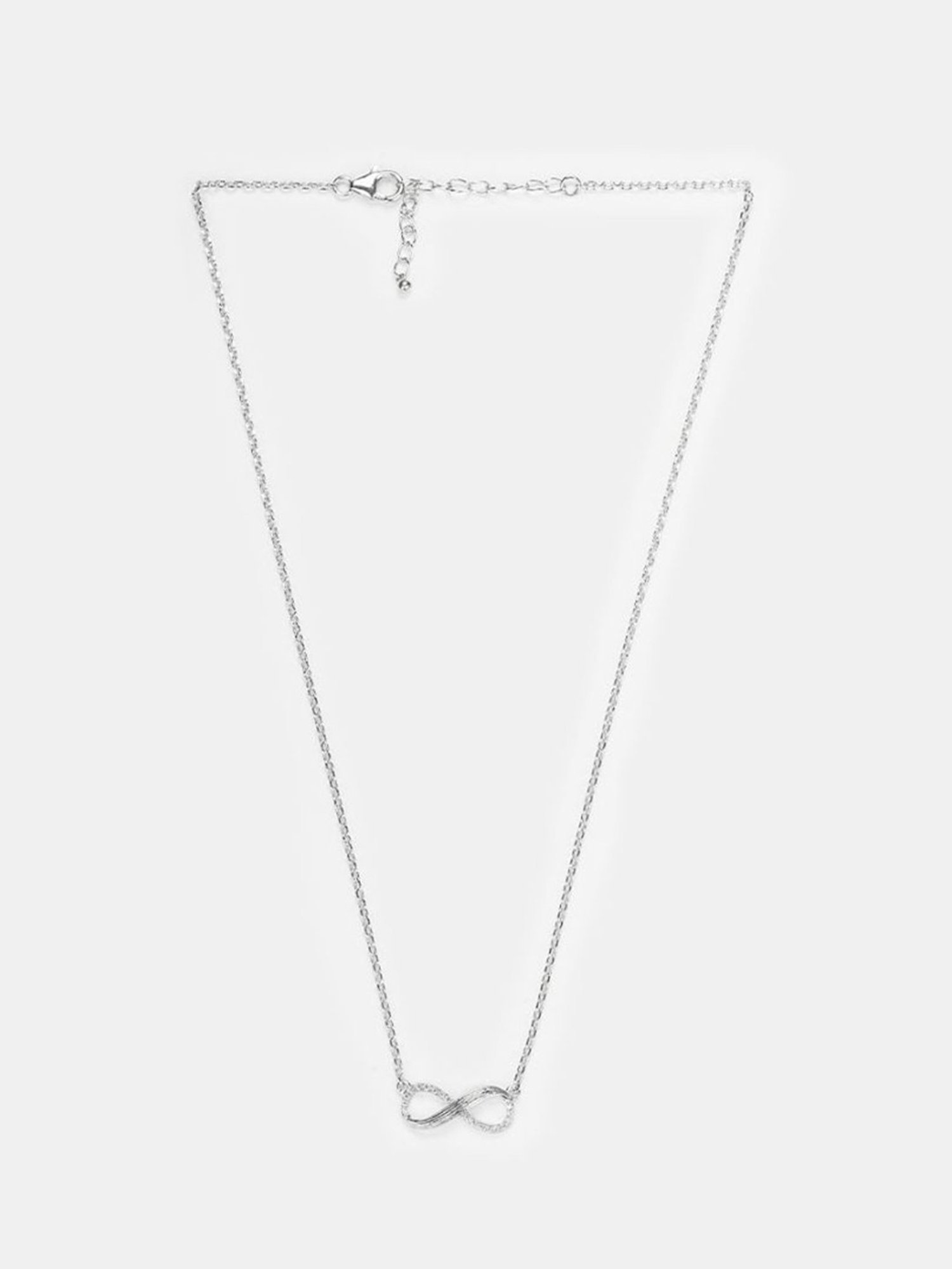 Buy Shaya 92.5 Sterling Silver Rhodium-Plated Infinite Joy