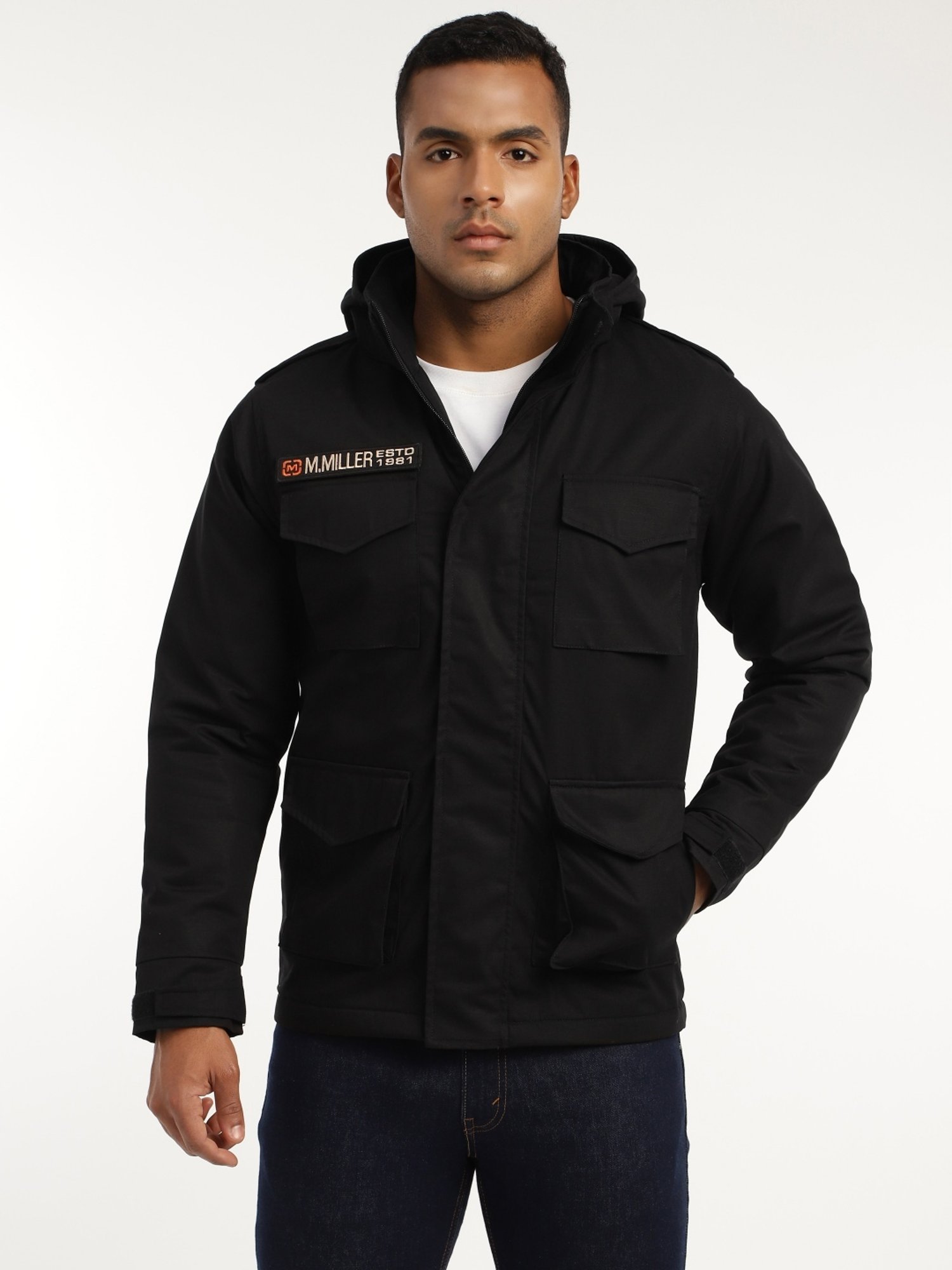 Buy Mountmiller Black Regular Fit Jackets Online At Best Price