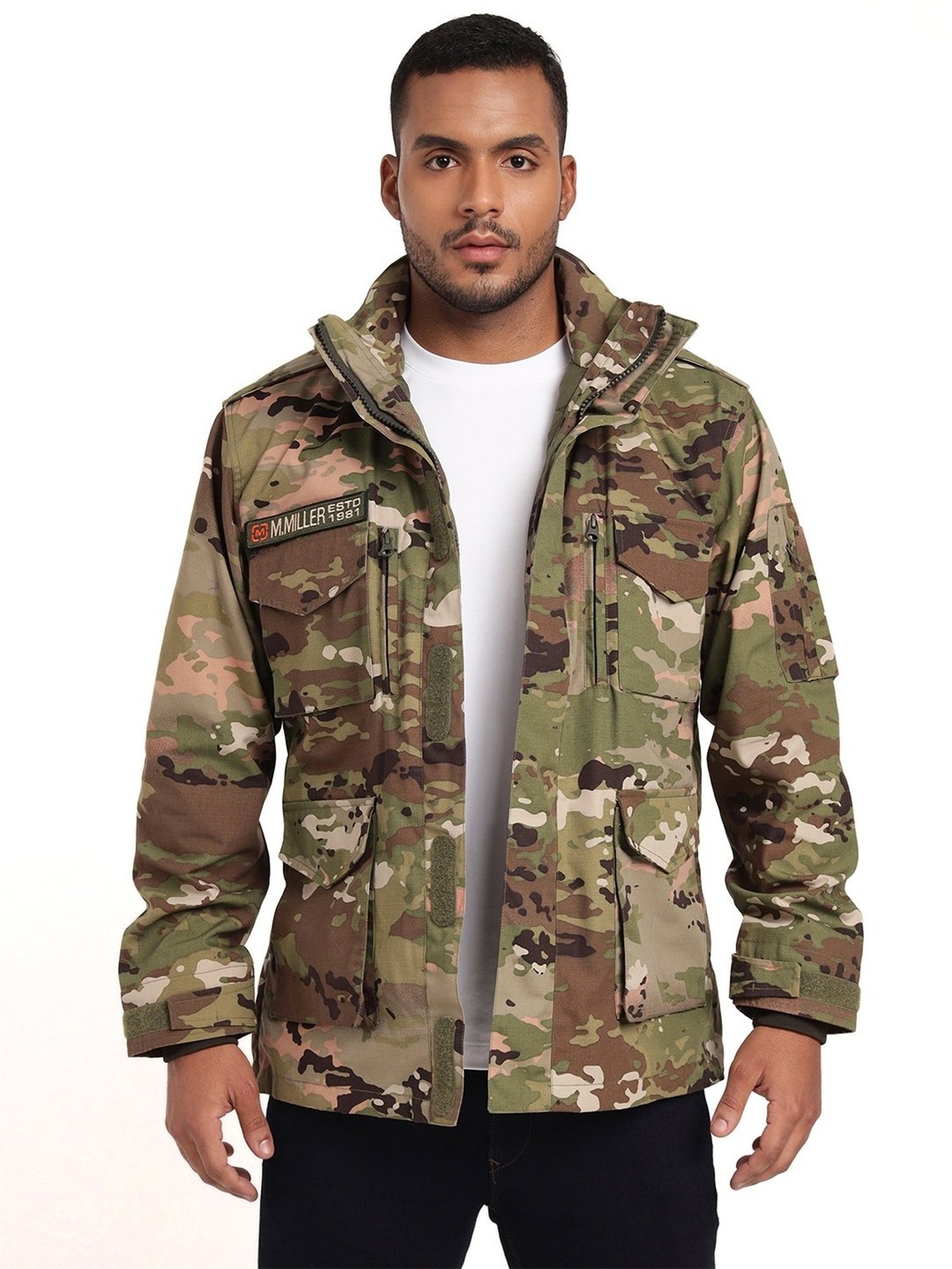 Buy Mountmiller Multicolor Regular Fit Printed Jackets Online At