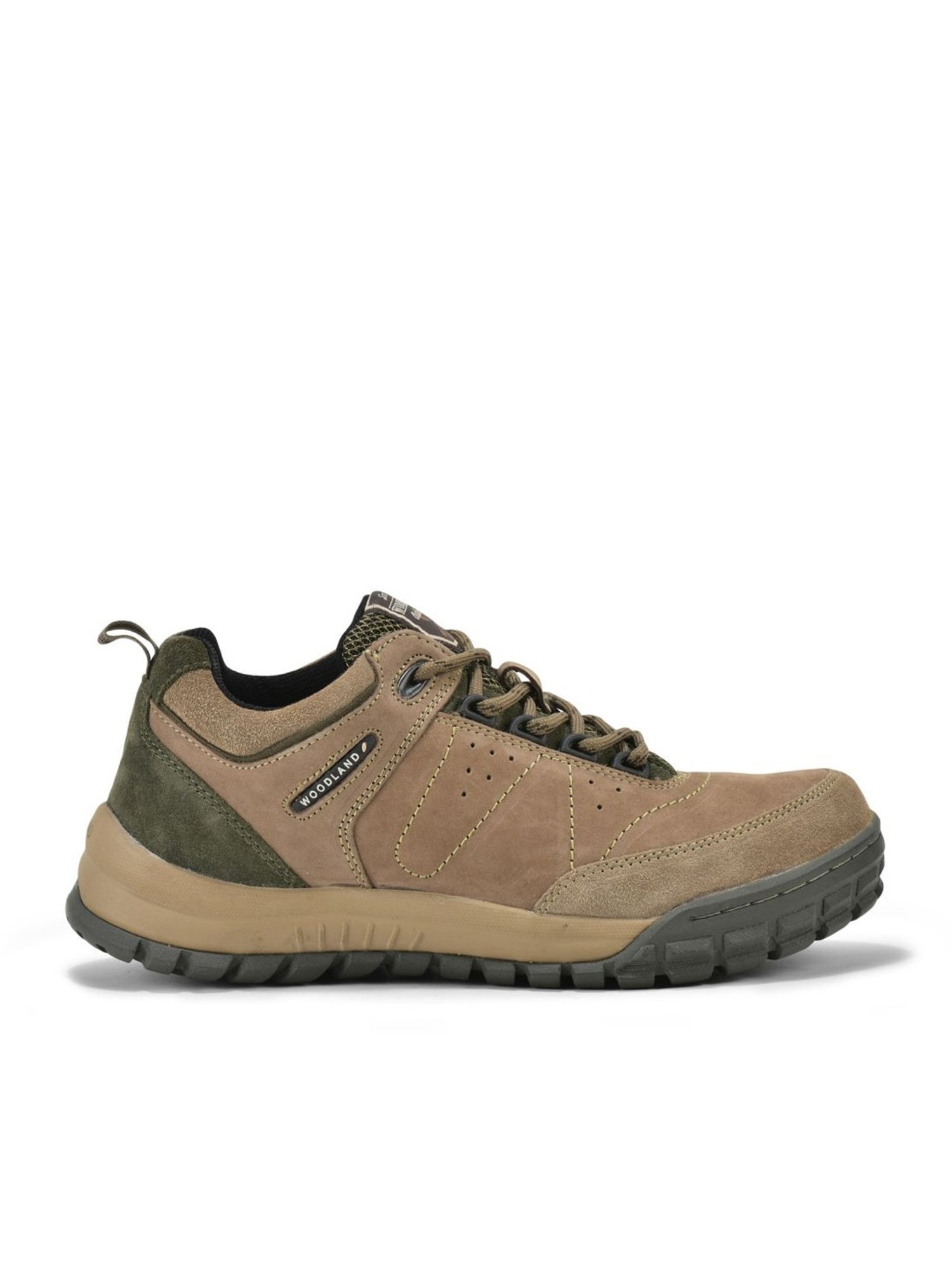Buy Woodland Men's GC 6119123 Dubai Khaki Hiking Shoes at Best