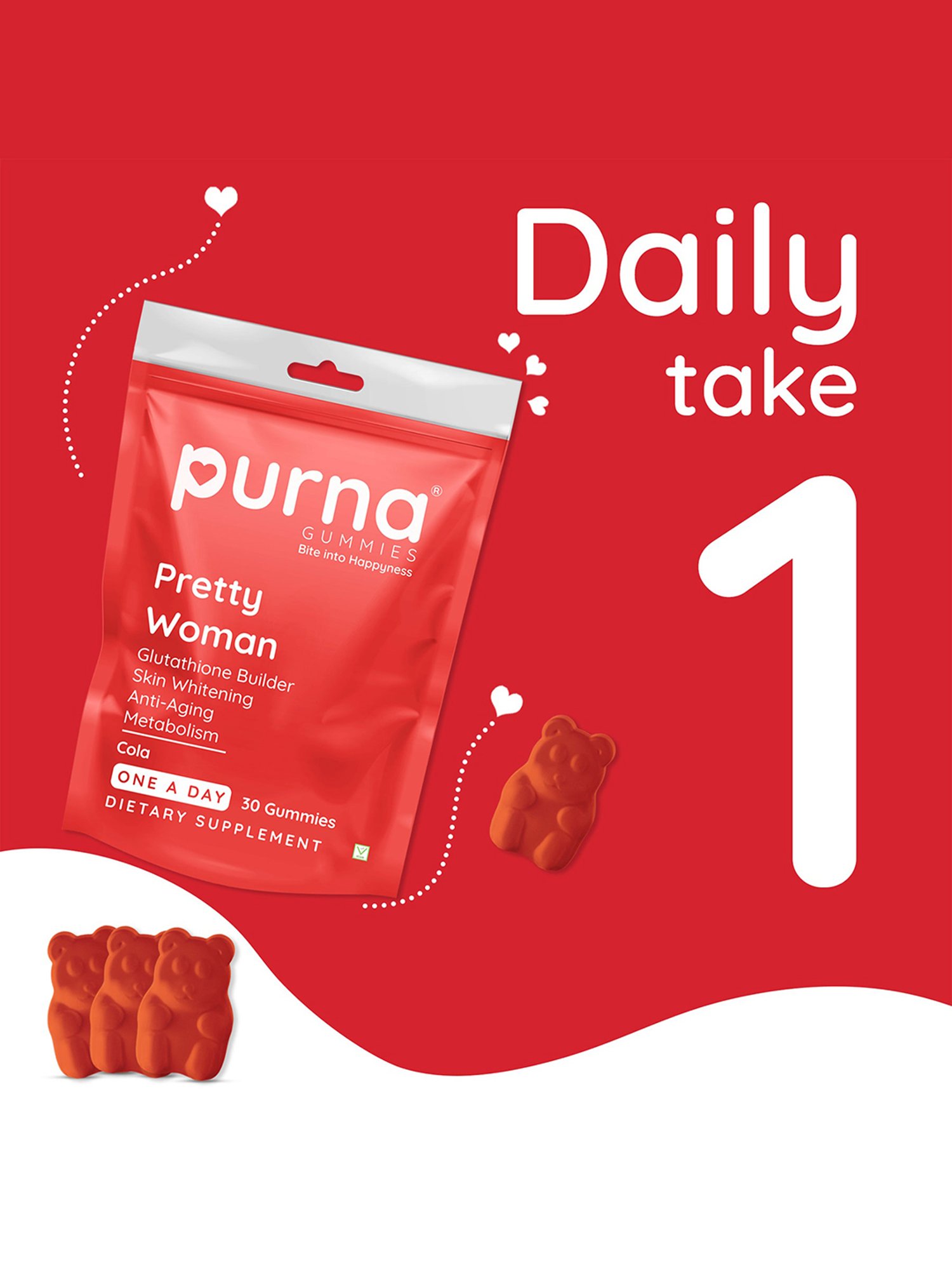 purna glutathione gummies Purna Gummies Glutathione Cola Flavor Gummies For Skin Whitening and Immune  Booster- 30 Gummies