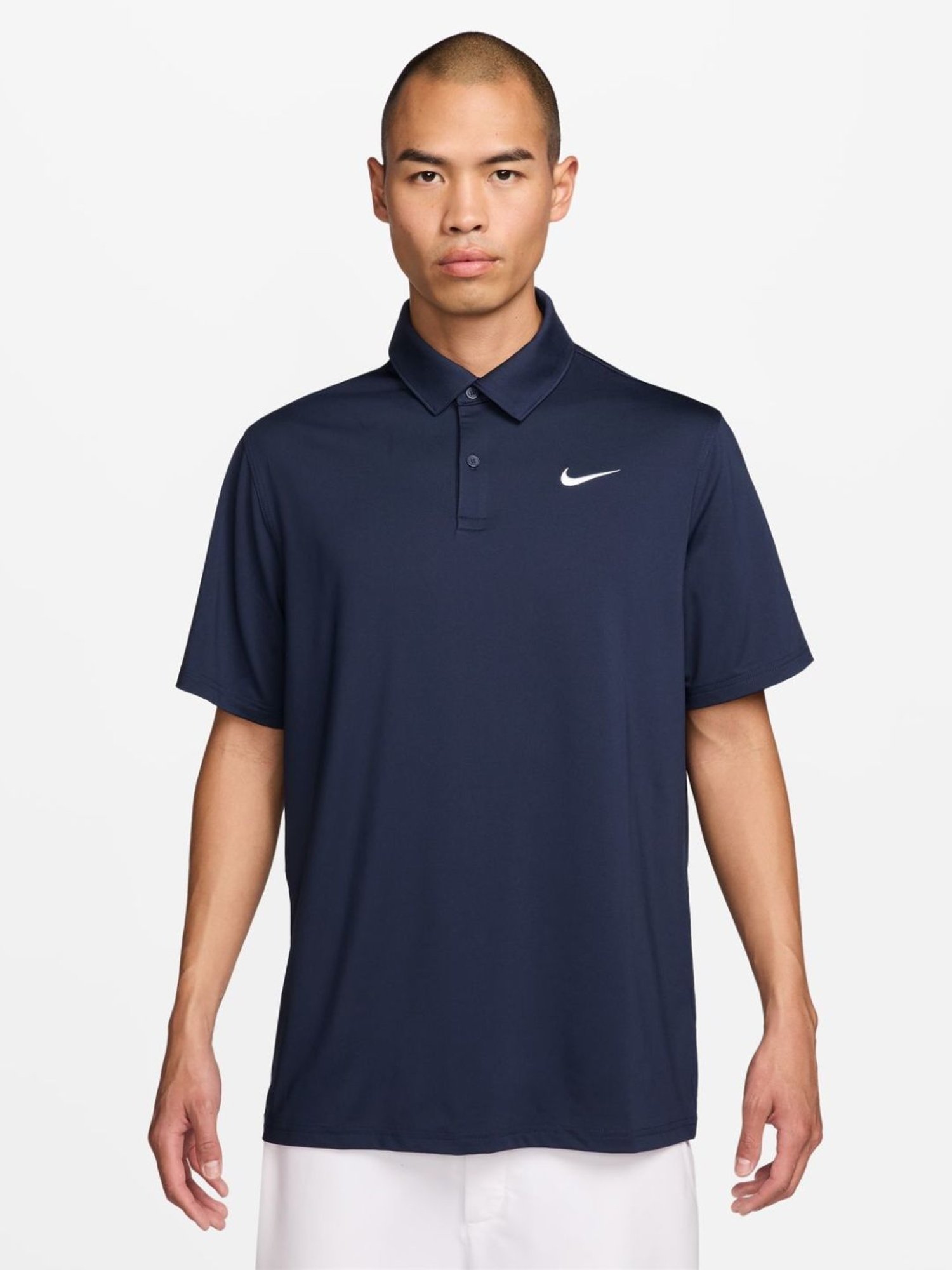 Nike DF Velocity College Navy & White Regular Fit Sports Polo