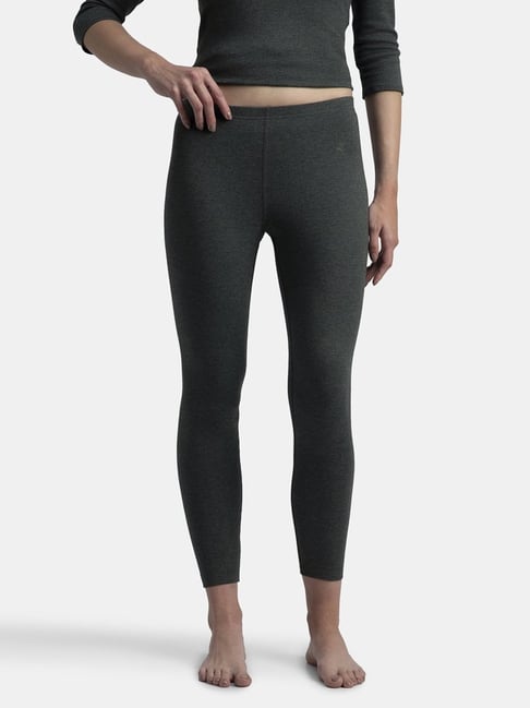 Jockey Women's Super Combed Cotton Rich Thermal Leggings with StayWarm Technology