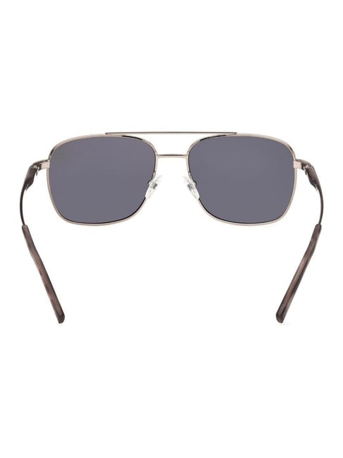 Timberland Grey UV Protection Aviator Sunglasses for Men