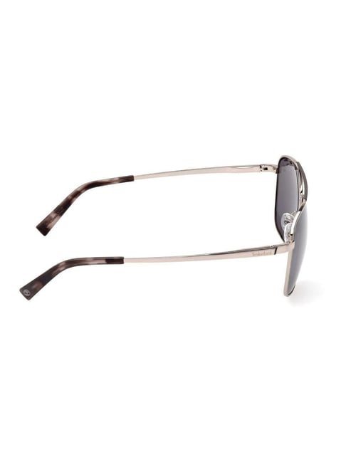 Timberland Grey UV Protection Aviator Sunglasses for Men