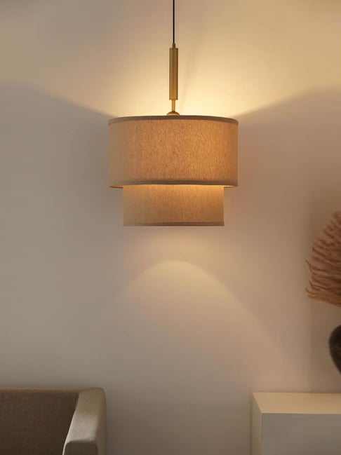 Divine Trends Gold Aluminium Pendant Antique Hanging Light