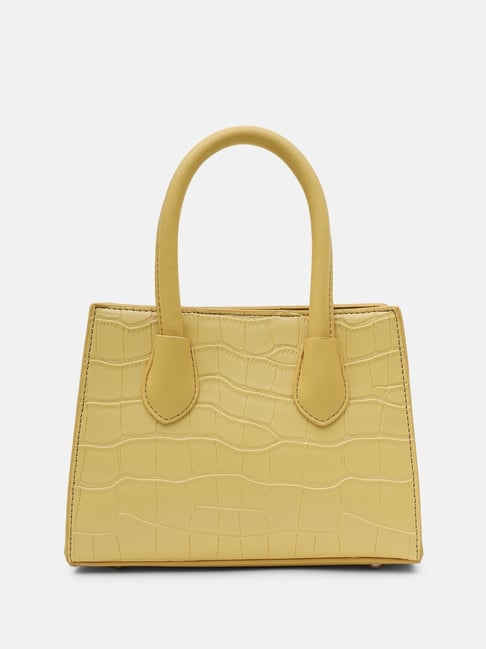 Kazo Butter Yellow ZIVA Animal Medium Satchel