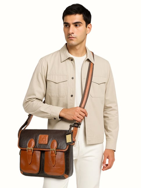 Hidesign Olive IVY CHARTER 01 Medium Leather Cross Body Bag