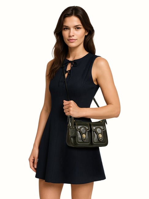 Hidesign Olive IVY PYNE 01 Small Leather Cross Body Bag