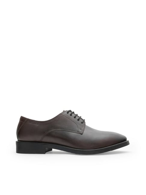 Red Tape Men's Modern Classics Brown Derby Shoes-picture-33