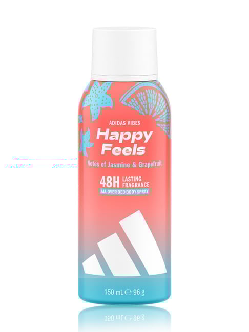 ADIDAS Vibes Happy Feels 48H All Over Deo Body Spray - 150 ml