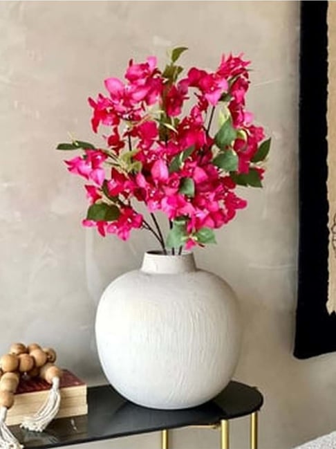 Mason Home Artificial Bougainvillea Stem Without Pot- Pink (Set of 3)-picture-12