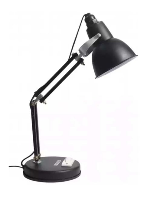 SPARK WORLD Black Home Study Table Lamp