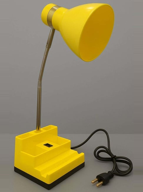 SPARK WORLD Yellow Home Study Table Lamp