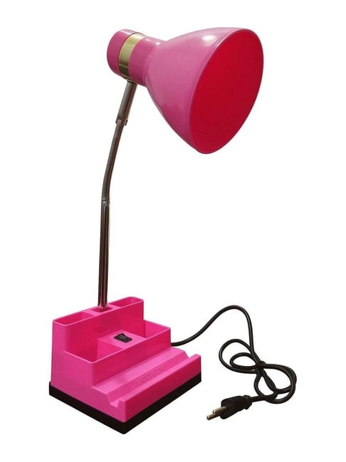SPARK WORLD Pink Home Study Table Lamp